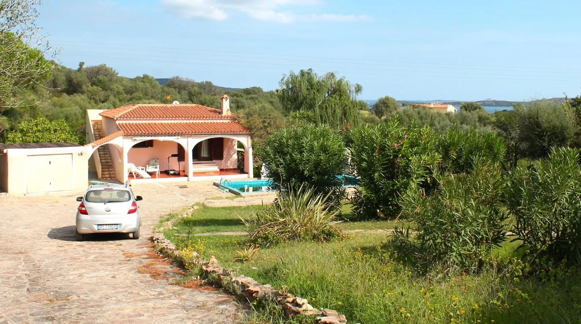 Villa Rosa Con Piscina E Giardino Uso Esclusivo Porto Rotondo