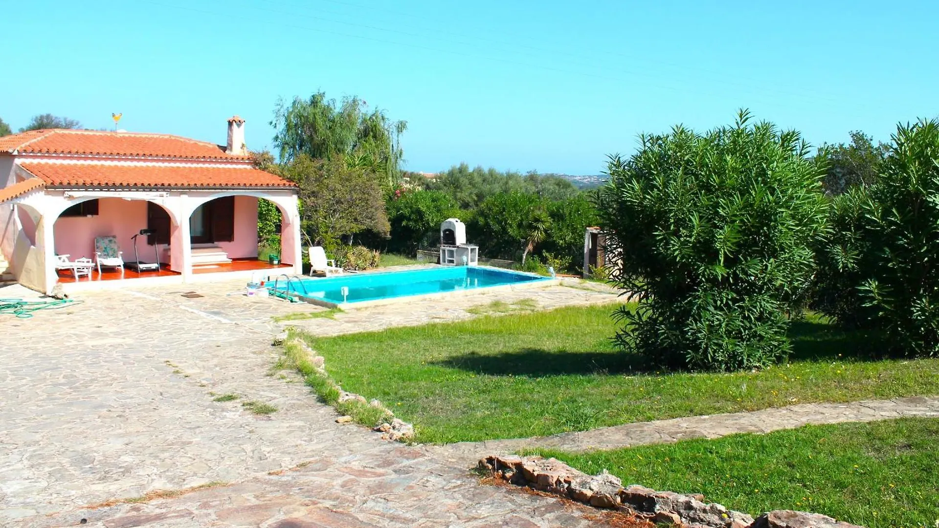 Villa Rosa Con Piscina E Giardino Uso Esclusivo Porto Rotondo