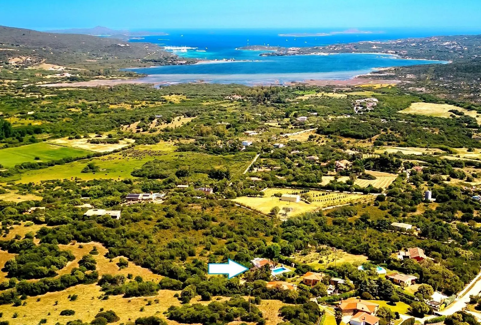 Villa Rosa Con Piscina E Giardino Uso Esclusivo Porto Rotondo