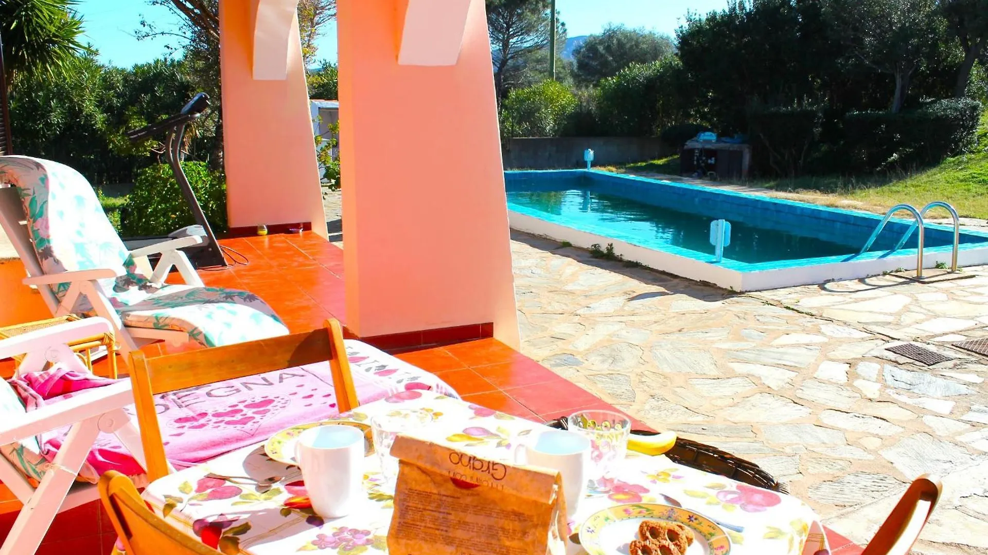 Villa Rosa Con Piscina E Giardino Uso Esclusivo Porto Rotondo